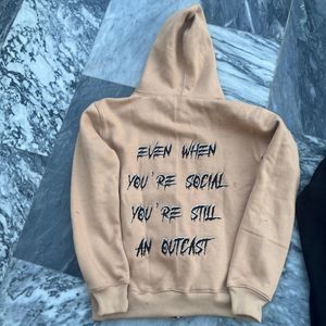 ODM OEM Sweat à capuche zippé pour homme grande taille avec appliques brodées personnalisées Vente en gros Sweat à capuche zippé avec broderie personnalisée - Product Image 2