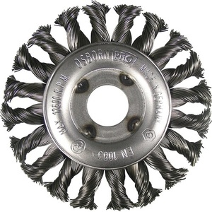 แปรงกลม 125 มม. ลวดเหล็ก 0.35 มม. 13 มม. 12500 RPM-OSBORN - Product Image 1