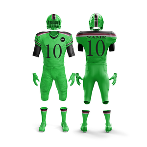 Uniforme de jeu de football américain personnalisé Elite |   Tenue de football d'équipe avec maillot et pantalon |   Vêtements de sport en polyester respirant - Product Image 3