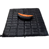 Sac de couchage d'hiver en duvet pour camping, entièrement personnalisable, avec capuche, de qualité supérieure, prix de gros, pour l'extérieur, Bangladesh