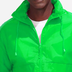 Chaqueta de lluvia cortavientos personalizado transpirable suave Shell personalizado impermeable al aire libre chaquetas de seguridad motocicleta - Product Image 2