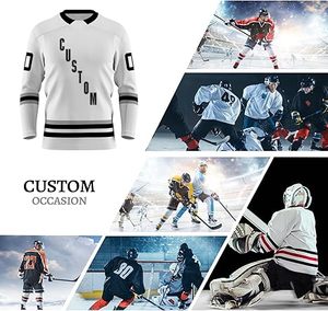Le plus populaire concevez votre propre logo uniforme de hockey sur glace grande taille pour adulte - Product Image 1