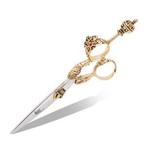 Ciseaux de coupe de cheveux ciseaux barbier professionnel en acier inoxydable coiffure amincissement et ciseaux de coupe - Product Image 4