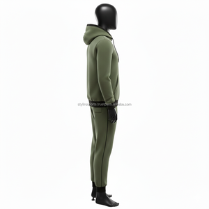Ensemble de jogging d'entraînement personnalisé Vêtements d'entraînement en polyester pour hommes Costumes de course Vêtements de sport Ensembles de survêtements pour femmes - Product Image 4