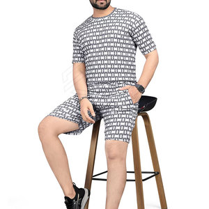 Conjunto de Verano Informal y Transpirable para Hombre, Personalizado, de Alta Calidad, 100% Algodón, Camiseta y Pantalones Cortos, Tallas Grandes - Product Image 6