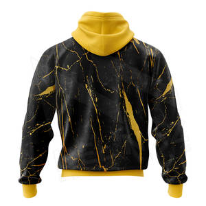 ชุดวอร์มสีดำแขนยาวของผู้ชายชุดวอร์มแบบลำลองสำหรับฤดูหนาวดีไซน์ล่าสุด - Product Image 4