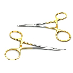 Juego de Pinzas para Vasectomía sin Bisturí de 14 cm, Instrumentos Quirúrgicos de Acero Inoxidable Alemán, Juego de Pinzas de Anillo Fino NSV - Product Image 1