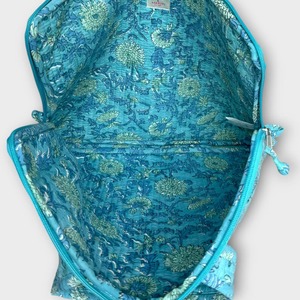 Ligero Durable Ecológico Bloque de algodón Impreso Tela Bolsa para computadora portátil Moda Simple Moderno Uso DE OFICINA DE NEGOCIOS Impermeable - Product Image 4