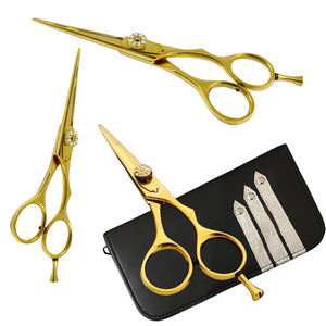 Ciseaux de coiffure professionnels en acier inoxydable avec logo personnalisé pour salon de beauté - Product Image 6