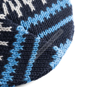 Bonnets Jacquard avec logo professionnel personnalisés Bonnets Jacquard imprimés personnalisés Bonnets Jacquard de qualité supérieure Impression par broderie - Product Image 4