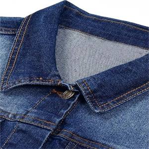 2026 Fashion Wholesale Knitted Reversible Cotton Letter <b>Denim</b> <b>Jacket</b> Winter Wears for Men and Women - Product Image 3