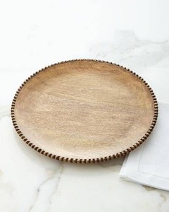 Assiette et plat en bois - Product Image 4