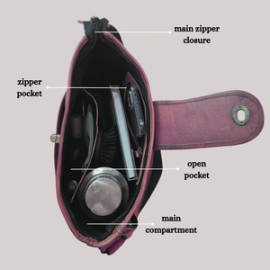 Bolso Bandolera de Cuero Genuino para Mujer, Bolso de Mensajero Casual, Bolso de Mano Hecho a Mano - Product Image 3