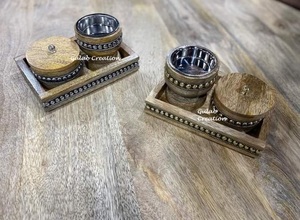 ชุดธูปไม้และโลหะสำหรับกลิ่นของบาคูหรือมาบูคาร์แบบดั้งเดิมสำหรับแต่งบ้านตกแต่งสไตล์อาหรับและให้เป็นของขวัญ - Product Image 3