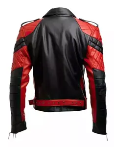 Chaqueta de cuero genuino para hombre de moda de alta calidad chaquetas de cuero de moda para hombre chaquetas de cuero de Pakistán para hombre - Product Image 1
