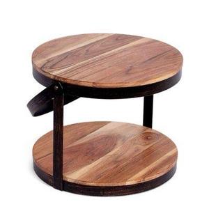 Ensemble de meubles en bois personnalisable pour salon combinaison métallique tables basses de différentes tailles salle à manger villa appartement - Product Image 1