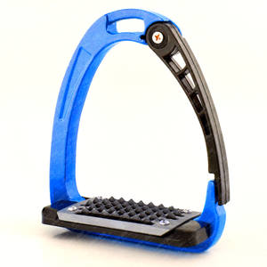 Étriers équestres avec libération des pieds étriers de sécurité anti-dérapant équitation équestre dégagement rapide en aluminium - Product Image 1