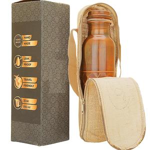 ขวดน้ำทองแดงดีไซน์แบบค้อนปกติทนทานมีขนาดมาตรฐานสำหรับการขายของขวัญ - Product Image 5