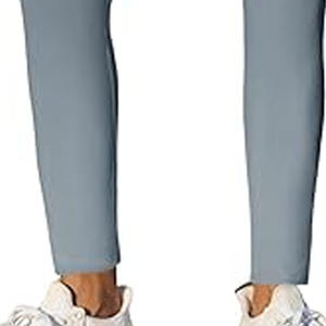 Collants de compression taille haute Leggings pour femmes 100% coton sans couture Fitness Workout Gym Wear Leggings téléchargés par Dress Sports - Product Image 3