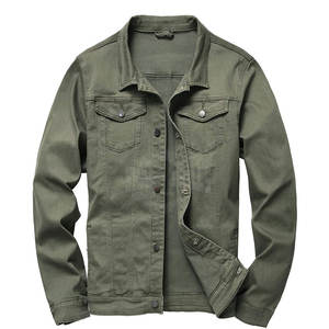 Chaqueta vaquera de lona de manga larga con nuevo diseño al por mayor, chaqueta de algodón y poliéster con cuello levantado, estilo callejero hecho en Pakistán - Product Image 1