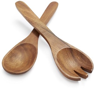 Handmade Natural Walnut Wood Eco-Friendly <b>Modern</b> Cutlery Set Fork and Spoon Dinnerware for Wedding Party Durable Kitchenware - Product Image 3