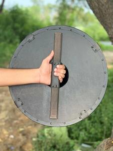 Personnalisable Valhalla rond Viking bouclier LARP Cosplay couteaux maison/bureau décor bricolage Grade fabricant OEM pris en charge - Product Image 4