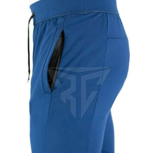 กางเกงแทร็คผู้ชายคุณภาพดี ผลิตตามสั่ง แบรนด์ส่วนตัว ผ้าฝ้ายผสมยางยืด ทรงตรง ใส่สบาย เหมาะสำหรับฤดูหนาว  แบบเรียบสีพื้น - Product Image 5