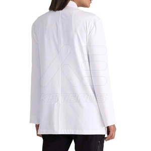 Blouse de laboratoire unisexe confortable en coton 100% de haute qualité KATBROS INDUSTRIES KI-446, fabrication professionnelle, détection des aiguilles, hôpital - Product Image 2