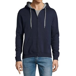 Sudadera con Capucha de Felpa de Algodón, Ropa Deportiva Informal para Calle, Gimnasio y Aire Libre, con Capucha Ajustable, Bolsillos Delanteros y Logotipo Estampado - Product Image 5