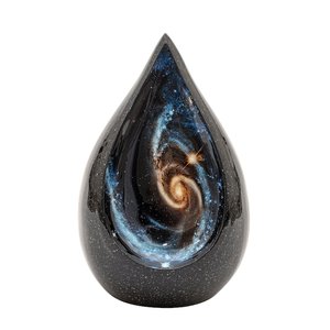 Galaxy urn สำหรับมนุษย์ขี้เถ้า cremate โกศสำหรับผู้ใหญ่น้ำตาโกศสำหรับมนุษย์ขี้เถ้าขนาดเต็ม - Product Image 2