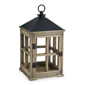 Juego de 2 cordones colgantes para decoración del hogar con estilo, farol de madera de alta calidad, acabado de hierro marrón, precio razonable para Navidad - Product Image 6