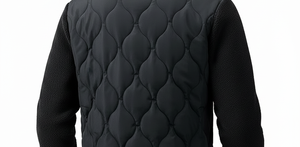 Veste bomber décontractée pour homme, coupe ample, tendance, en polyester et coton, fermeture éclair, col montant, pour l'automne et l'hiver - Product Image 6