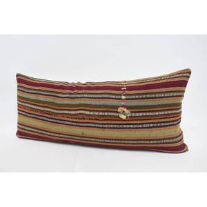 Multicolor Kilim Wool Rug 16x36 Inch Woven with Vintage Pattern - Product Image 4
