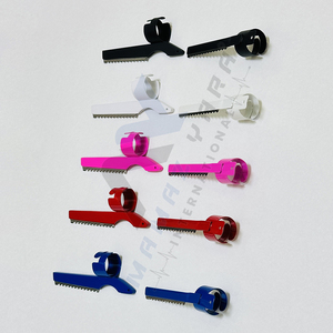 High Quality Stainless Steel Barber Finger Ring Razor <b>Tool</b> New Design Hair <b>Trimming</b> Thinning Razor Buy 1 Get 1 Free - Product Image 2