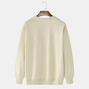 Sweat-shirt à col rond personnalisable pour homme en polaire éponge anti-boulochage, poids lourd, saison d'hiver, imprimé graphique personnalisé multicolore - Product Image 2