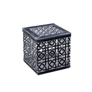 Modern Gold Plated <b>Glass</b> Iron Decorative Rectangle Jewelry <b>Box</b> for Wedding & Home Table Display Square Pattern Carton Packed - Product Image 6