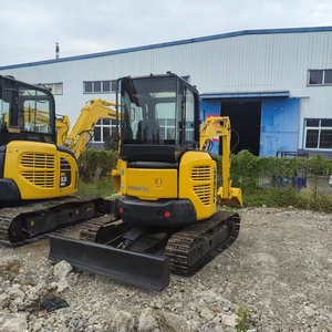 Excavadora KOMATSU PC35 MR usada, minimáquina de movimiento de tierras de 3,5 toneladas con bomba y motor de componentes básicos a precio barato - Product Image 4