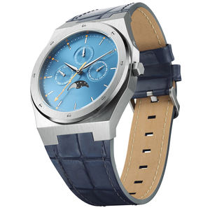 Montre automatique à phase lunaire à <span class=keywords><strong>trois</strong></span> yeux Leathorologio Per Uomo 2021 Orologio Per Uomo 2021 Relojes Automatic De Caballero - Product Image 3