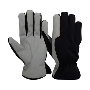 Peau de chèvre pleine fleur de qualité supérieure Gants de soudage et résistants à la chaleur Construction Mécanicien confortable résistant aux coupures - Product Image 4