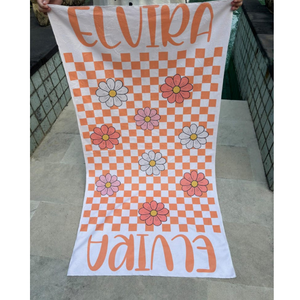 Serviette de plage pour enfants 100% coton doux éponge microfibre séchage rapide imprimé personnalisé serviette sans sable pour une utilisation à la plage - Product Image 2