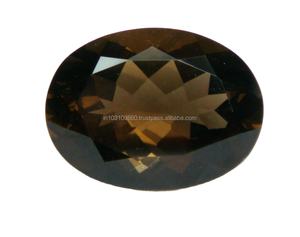 5X3MM ควอทซ์สโมคกี้ธรรมชาติทรงไข่ตัดเป็นวงแหวนอัญมณีหลวมเครื่องประดับแหวนราศีเกิดใหม่ทำจากราคาขายส่ง - Product Image 1