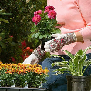 ถุงมือทำงานหนังวัวกันหนามสำหรับเด็กผู้ชายถุงมือป้องกันความปลอดภัยสำหรับช่าง - Product Image 5