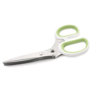 DAILY White and Green 19.5cm <b>Kitchen</b> <b>Scissors</b> Chopper - Product Image 1