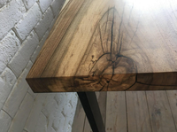 Well Nouvelle arrivée Table à manger en résine époxy et en bois personnalisée et collection de meubles en bois et magasin de meubles de salle à manger
