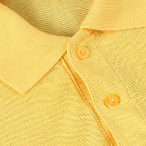 เสื้อโปโลสตรีทแวร์พรีเมียมสำหรับผู้ชาย |   ผ้าปิเก้สีเหลืองพาสเทลแบบทึบ |   เสื้อเบสิคสไตล์ลำลองสำหรับชีวิตในเมือง น้ำหนักเบา ระบายอากาศได้ดี - Product Image 4