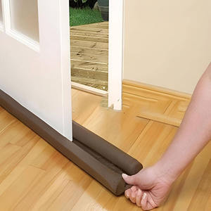 Alfombra de Entrada Myrva Rectangular de 92 cm, de Fibra de Coco, Antideslizante, con Base de Goma, Color Sólido, Fácil de Limpiar, Tejido Fino, Estilo Liso - Product Image 3