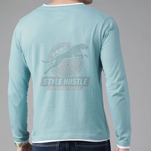 Camisetas de Manga Larga para Hombre, Cómodas y Transpirables, en Oferta Online, Camisetas de Manga Larga para Hombre, Estilo Urbano - Product Image 3
