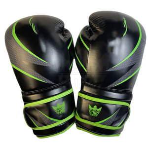 Gants de boxe MMA professionnels à bas prix, en cuir, logo personnalisé, évacuation de l'humidité, confortables, dernier design - Product Image 5