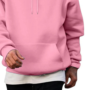 OEM Venta al por mayor Tarifa Hombres Sudaderas con capucha de gran tamaño Transpirable Cómodo Ropa informal Alta calidad Precio barato Hombres Sudaderas con capucha de gran tamaño - Product Image 4