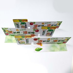 Estante de exhibición de PVC Talker Señalización minorista personalizada para marca y ventas Boost Etiqueta publicitaria promocional para exhibición de escaparate - Product Image 3